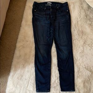 Good American Jeans size 16- dark blue